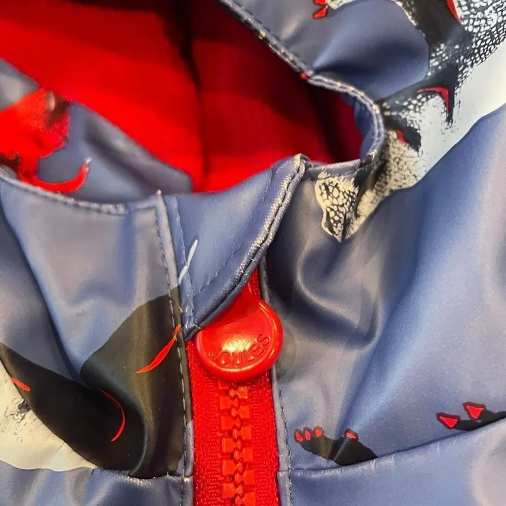 2T Joules dinosaur raincoat